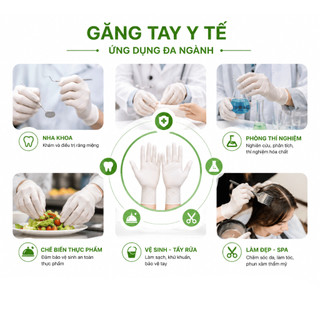 [KHÔNG BỘT] Găng Tay Y Tế Nitrile ValueBox Regentox 240mm, Kháng Hóa Chất, An Toàn Cho Da Chống Thủng, 100 Cái/hộp