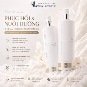 Cặp Dầu Gội Xả PROSEE LEO 780ml | Dưỡng Tóc Mềm Mượt, Hỗ Trợ Phục Hồi Tóc Khô Xơ.
