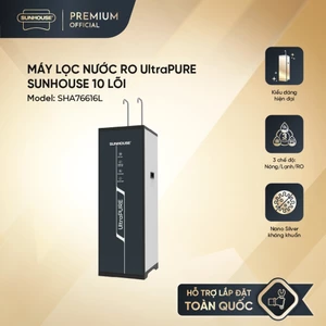 Máy lọc nước RO UltraPURE Sunhouse 10 lõi SHA76616L