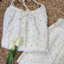 Set Đồ Mặc Nhà Nữ 2 Dây Quần Đùi Muslin cao cấp Hàn Quốc 100% cotton Hoa Nhí Mềm Mát