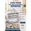 Xô chậu gấp gọn có quai xách - bánh xe 57cm
