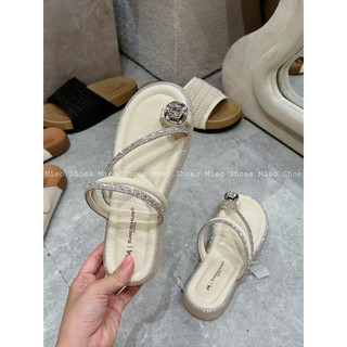 Dép Xỏ Ngón Đá Hàng Nhập QC Fullbox/Mieo Shoes D3242