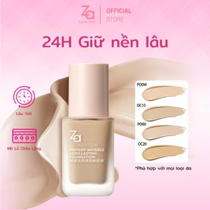 Kem Nền Za Kiềm Dầu Mỏng Nhẹ Instant Invisible Oil Control Foundation 25ml