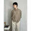 Quần Tây Nam Màu Kem Ống Suông Lưng Chun Co Giãn Form Rộng Dễ Phối Đồ Elastic Waistband Pant MODMEN