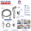 Vòi xịt vệ sinh, vòi xịt bồn cầu kèm dây dẫn và đế cài nước mạnh dễ lắp đặt