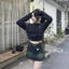 Chân Váy Jean Nữ Thêu Tim Form Dáng Chữ A Cạp Cao Tôn Dáng BigSize 55-90Kg MS2100 Diệu Trang Fashion