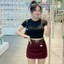 Chân Váy Jean Nữ Thêu Tim Form Dáng Chữ A Cạp Cao Tôn Dáng BigSize 55-90Kg MS2100 Diệu Trang Fashion