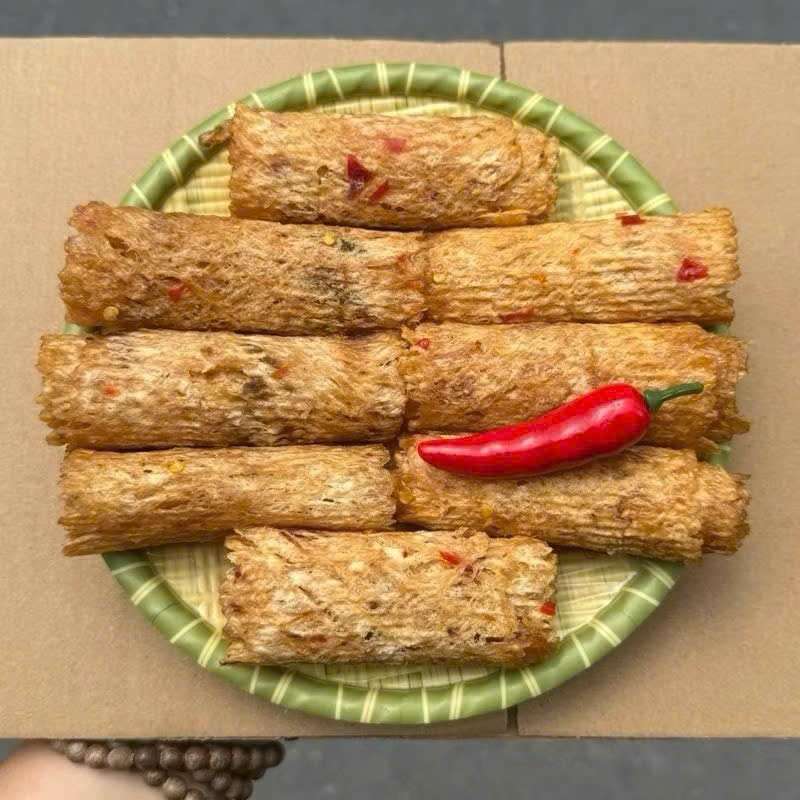 Mực cán tẩm vị nguyên con 250g - Hàng ngon