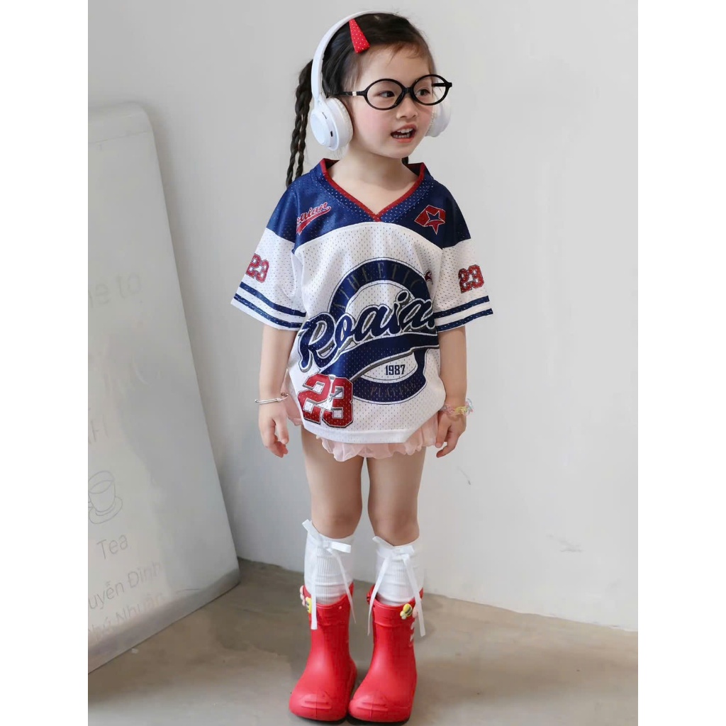 Áo Lưới Thể Thao Dành Cho Bé Trai Và Bé Gái 9-42kg