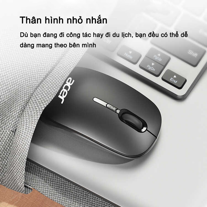 Chuột Không Dây Acer M153 Không Tiếng | BigBuy360 - bigbuy360.vn