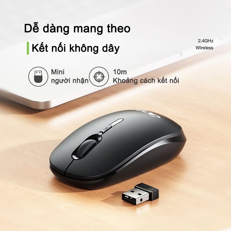 Chuột Không Dây Acer M153 Không Tiếng | BigBuy360 - bigbuy360.vn