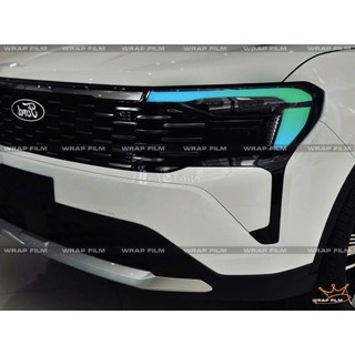 Decal dán đèn Territory 2026, decal pvc 3 lớp không phai màu