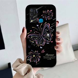 Ốp lưng Vivo Y30 / Y50 in hình trái tim, dễ thương ,cute siêu đẹp cho nữ