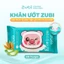 Khăn Ướt Zubi Dr.Papie Chiết Xuất Yến Mạch và Lô Hội 80 tờ/túi