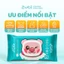 Khăn Ướt Zubi Dr.Papie Chiết Xuất Yến Mạch và Lô Hội 80 tờ/túi