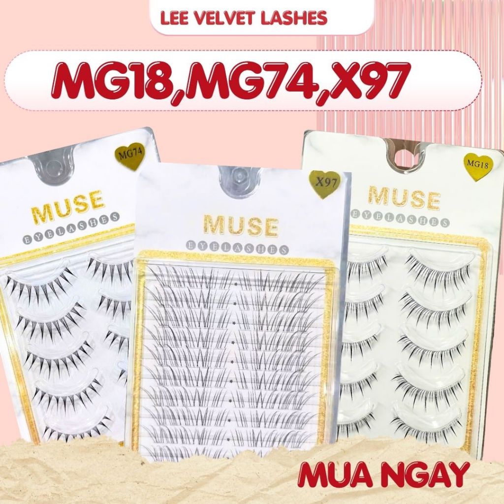 MI MUSE MG18, MG74, X97-MI GIẢ MUSE-MI CAO CẤP-LeeVelvetLashes