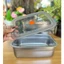 Combo 2 hộp lạnh inox đựng thực phẩm | đựng rau củ quả size 1500ml - 2200ml
