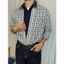 Áo Sơ Mi Nam Caro Form Rộng Oversize Phối Tay Dài Thanh Lịch Dễ Phối Đồ Caro Pocket Shirt MODMEN