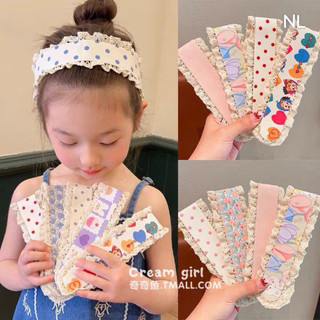 Băng Đô Dán Tóc, Miếng Dán Tóc Cute, Dán Mái Velcro, Giữ Tóc Gọn Gàng Xinh Xắn