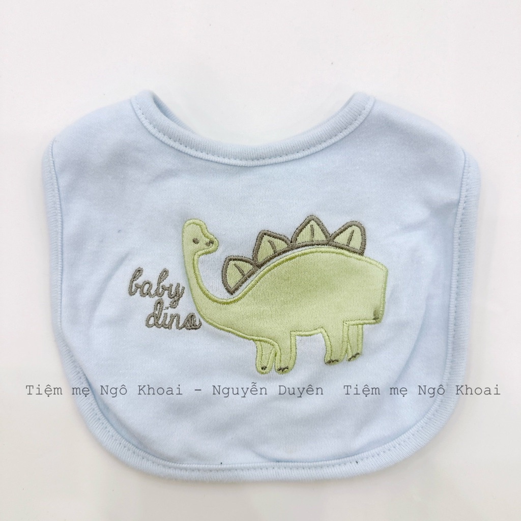 [MD239] Yếm ăn dặm, yếm dãi cotton cho bé yêu
