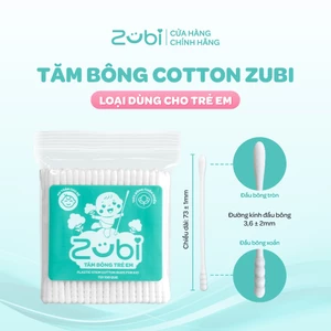 Tăm Bông Trẻ Em Zubi Dr.Papie 100c/túi