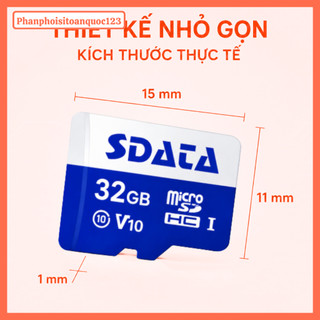 Thẻ Nhớ MicroSD SDATA 32GB/64GB/128GB Chính Hãng – Class 10 U1 V10 Tốc Độ Cao – Bảo Hành 1 Năm (4)