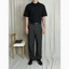 Áo Polo Nam Màu Đen Cotton Cá Sấu Form Cổ Đứng Cao Cấp Basic Polo Tee Thanh Lịch Dễ Phối Đồ MODMEN