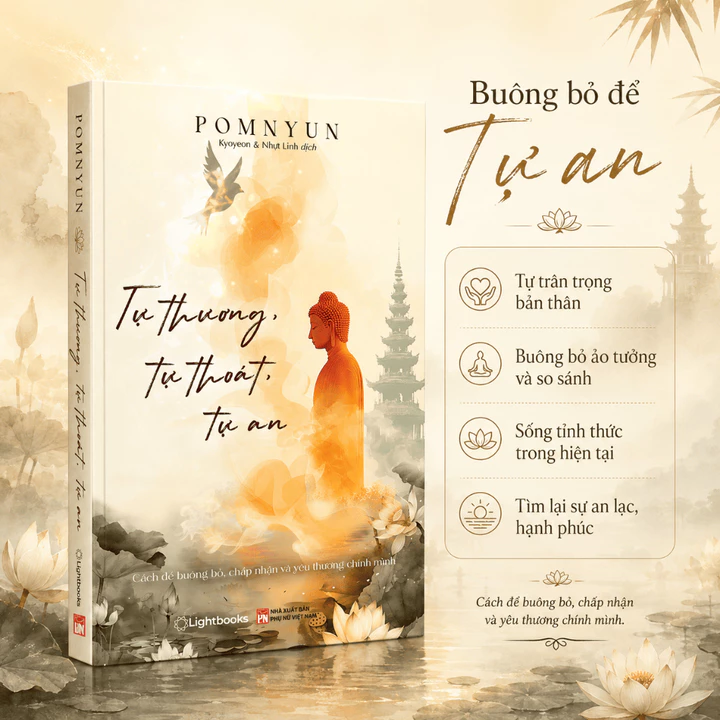 Vietnamese Book · Tự Thương, Tự Thoát, Tự An - Thiền Sư Pomnyun