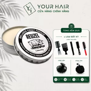 Sáp tạo kiểu Reuzel Concrete Hold Matte Pomade - 35g & 113g