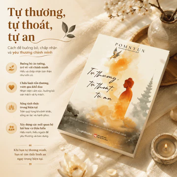 Sách - Tự thương, tự thoát, tự an - Thiền sư Pomnyun