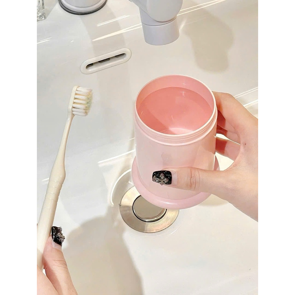 Hộp Đựng Bàn Chải Du Lịch Kèm Ngăn Đựng Kem Đánh Răng Mini Tiện Lợi Chống Bụi Chống Nước