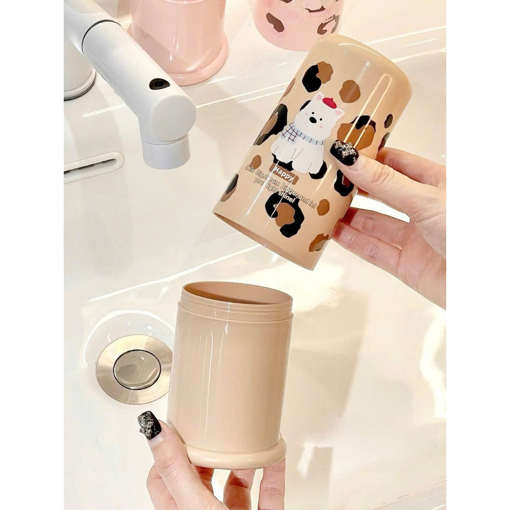Hộp Đựng Bàn Chải Du Lịch Kèm Ngăn Đựng Kem Đánh Răng Mini Tiện Lợi Chống Bụi Chống Nước
