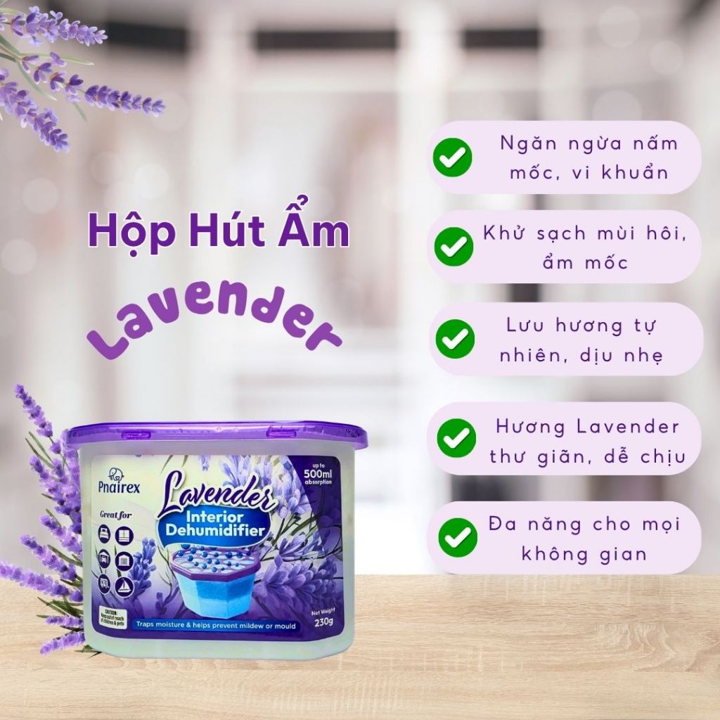 COMBO HÚT ẨM VÀ KHỬ MÙI TỦ LẠNH PNAIREX - SẠCH KHUẨN, KHỬ MÙI HÔI HIỆU QUẢ