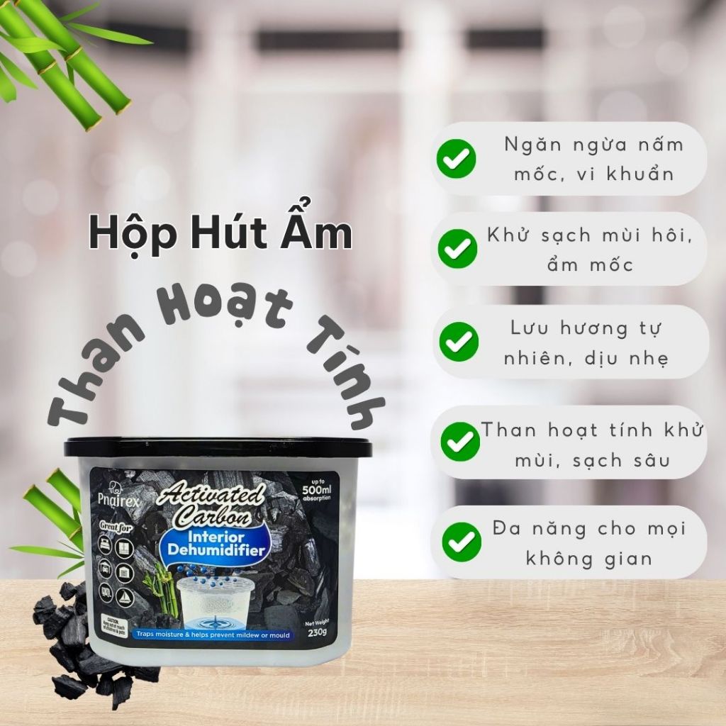 COMBO HÚT ẨM VÀ KHỬ MÙI TỦ LẠNH PNAIREX - SẠCH KHUẨN, KHỬ MÙI HÔI HIỆU QUẢ