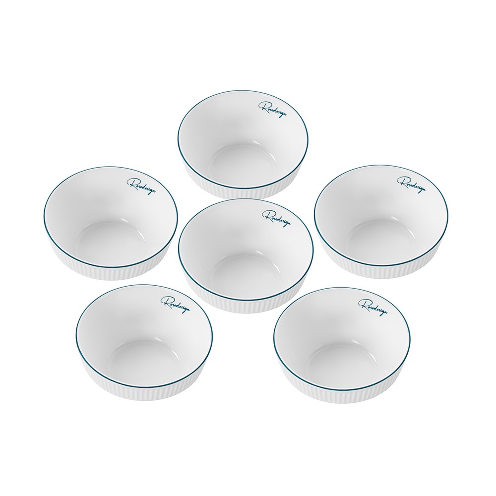 Bộ 6 bát ăn cơm Elmich RoseDesign EL-0218
