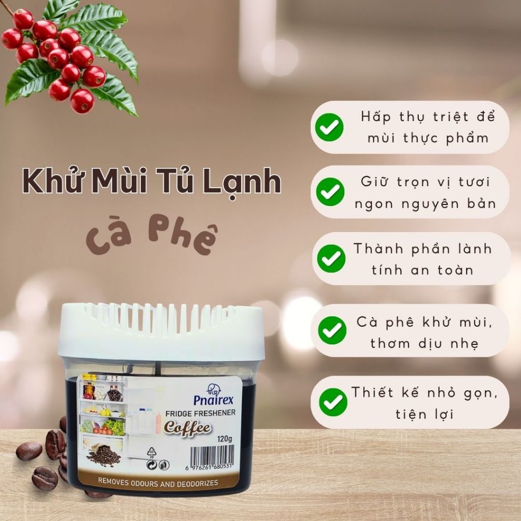 COMBO 2 HÚT ẨM VÀ 1 KHỬ MÙI TỦ LẠNH PNAIREX - SẠCH KHUẨN, KHỬ MÙI HÔI HIỆU QUẢ