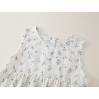 Set Bộ Bé Gái, Set Bộ Cho Bé Mặc Hàng Ngày Họa Tiết Hoa Nhí Nhẹ Nhàng Chất Cotton Mềm Mại