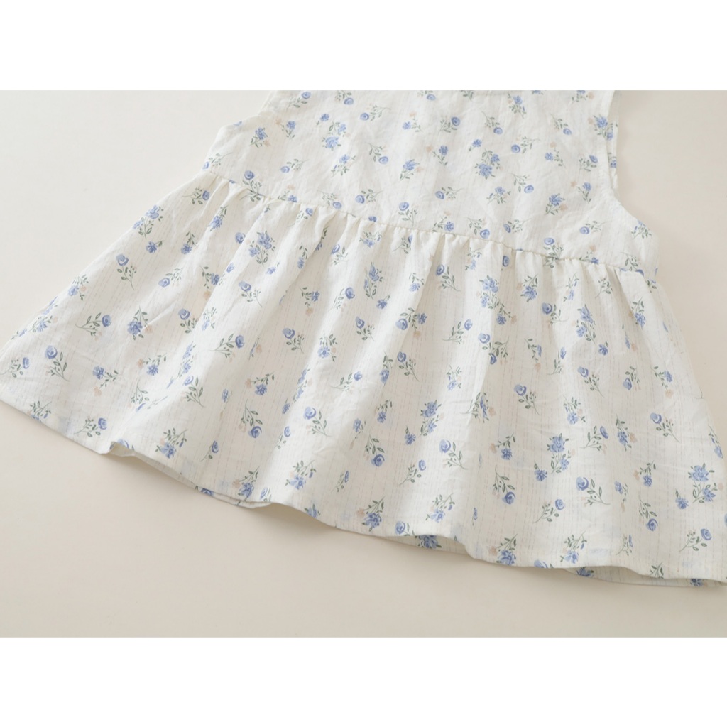 Set Bộ Bé Gái, Đồ Bộ Bé Gái Mặc Hàng Ngày Họa Tiết Hoa Nhí Chất Liệu Cotton Mềm Mại