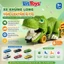 Bộ Đồ Chơi Khủng Long Nuốt 6 Xe Ô Tô Con Hợp Kim ToysLit Chất Liệu Nhựa ABS Cứng Cáp Bền Bỉ An Toàn