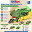 Bộ Đồ Chơi Xe Khủng Long Nuốt Ô Tô ToysLit Băng Trượt Gồm 6 Xe Kim Loại Hợp Kim Chắc Chắn