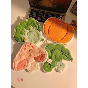 Khăn lau tay hình rau củ dễ thương
