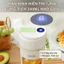 Máy ép trái cây, Máy xay sinh tố cầm tay 340ml 10 Lưỡi - Sạc pin tiện lợi, sử dụng trực tiếp