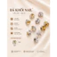 ĐÁ KHỐI NAIL CAO CẤP – PHỤ KIỆN ĐÍNH MÓNG SANG TRỌNG, BẮT SÁNG CỰC ĐẸP NU8