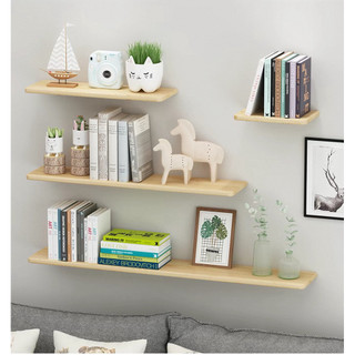 Sét 3 kệ gỗ treo tường decor  cây cảnh mini