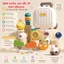 Bộ Đồ Chơi Gặm Nướu 10 Món ToysLit Cao Cấp Có Hộp Đựng Vali Ngộ Nghĩnh Chất Liệu Nhựa An Toàn Cho Bé