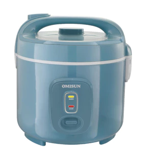 Nồi Cơm Điện OMISUN SUN808 1.8L 700W Lòng Nhôm rất dày Nặng 900g Chống Dính rất tốt, Dây Nguồn Lõi Đồng Dài 1.2m