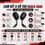 Cặp Gương Chiếu Hậu Góc Nhìn Rộng Cho Wave Chân 10mm