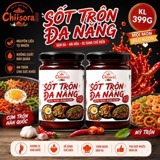 SỐT TRỘN ĐA NĂNG Hộp 399G Thương Hiệu CHII SORA -Chuyên các món CƠM TRỘN, MỲ TRỘN, GỎI HẢI SẢN THƠM NGON ĐẬM VỊ