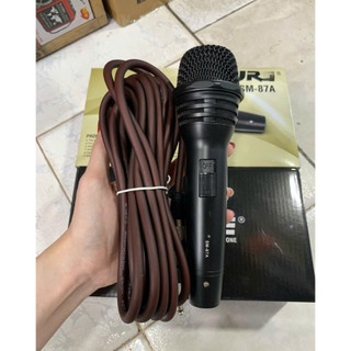 NEW 2026 | Micro Có Dây Chống Xoắn Dài 5m Sm-87A, Chất Âm Rất Mượt, Hay, Nhẹ, Siêu Sáng Nguyên Hộp.