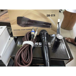 NEW 2026 | Micro Có Dây Chống Xoắn Dài 5m Sm-87A, Chất Âm Rất Mượt, Hay, Nhẹ, Siêu Sáng Nguyên Hộp.